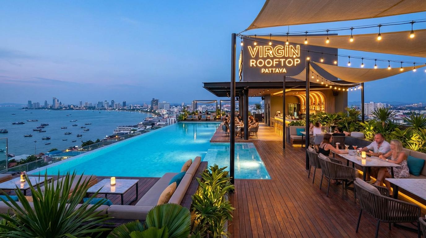 Virgin Rooftop Pattaya views
